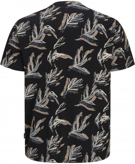 Jack & Jones Montauk T-Shirt Black - T-shirts - T-shirts Homme Grande Taille