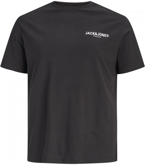 Jack & Jones Oscar T-Shirt Black - T-shirts avec impression - 