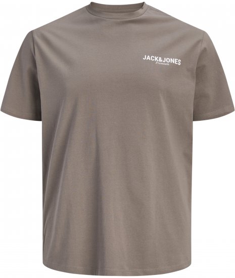 Jack & Jones Oscar T-Shirt Grey - T-shirts avec impression - 
