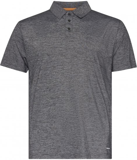 North Latitude 61157 Cool Effect Polo Gris Chiné Foncé/Clair - Polos - Polos homme grande taille