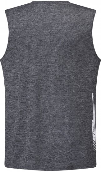 North Latitude 61161 Cool Effect Débardeur Gris Chiné Foncé/Clair - T-shirts - T-shirts Homme Grande Taille