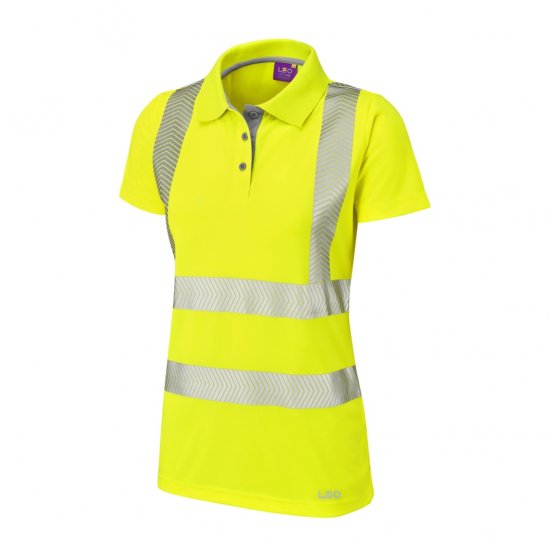 Leo Pippacott EcoViz Performance+ Women's Polo Shirt - Vêtements de travail - 