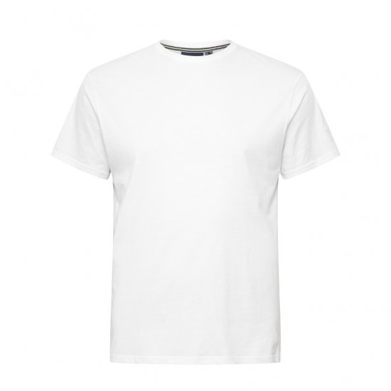 North Latitude T-Shirt O-Neck White - T-shirts - T-shirts Homme Grande Taille