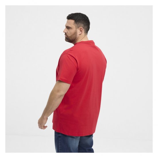 North Latitude Logo T-Shirt Red - T-shirts - T-shirts Homme Grande Taille