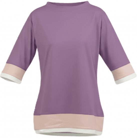Nora Mikken ANNELI T-Shirt Purple - T-shirts - 
