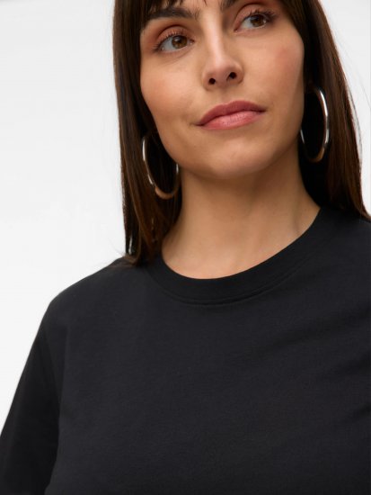 Vero Moda Paulina T-Shirt Black - T-shirts - 