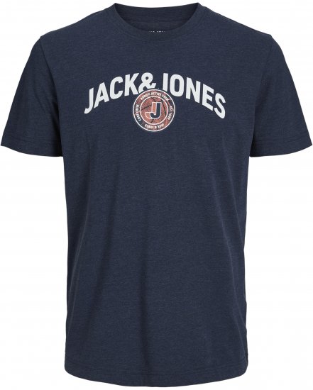 Jack & Jones Ounce T-Shirt Navy - T-shirts - T-shirts Homme Grande Taille