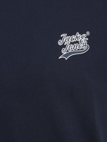 Jack & Jones Trevor T-Shirt Navy - T-shirts - T-shirts Homme Grande Taille
