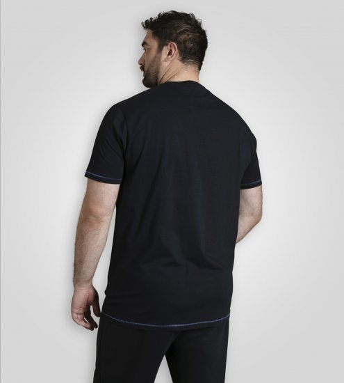 D555 Birkenhead T-Shirt Gas Monkey Garage Navy - T-shirts - T-shirts Homme Grande Taille