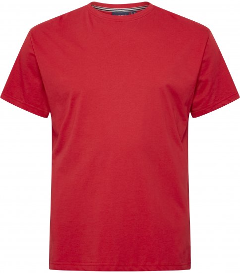 North Latitude T-Shirt O-Neck Red TALL - TALL T-shirts - T-Shirts pour Hommes Grands