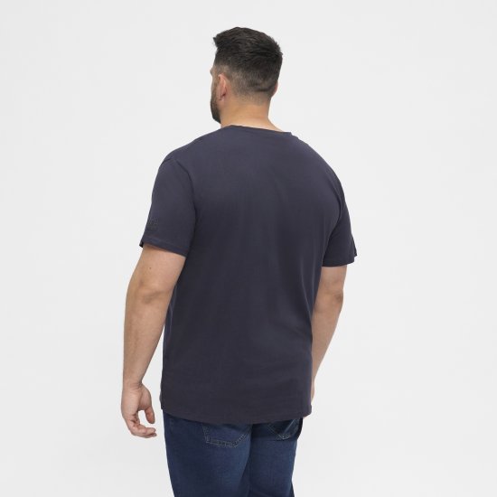 North Latitude T-Shirt O-Neck Navy Blue TALL - TALL T-shirts - 