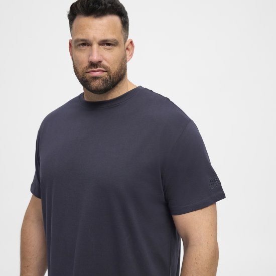 North Latitude T-Shirt O-Neck Navy Blue TALL - TALL T-shirts - 