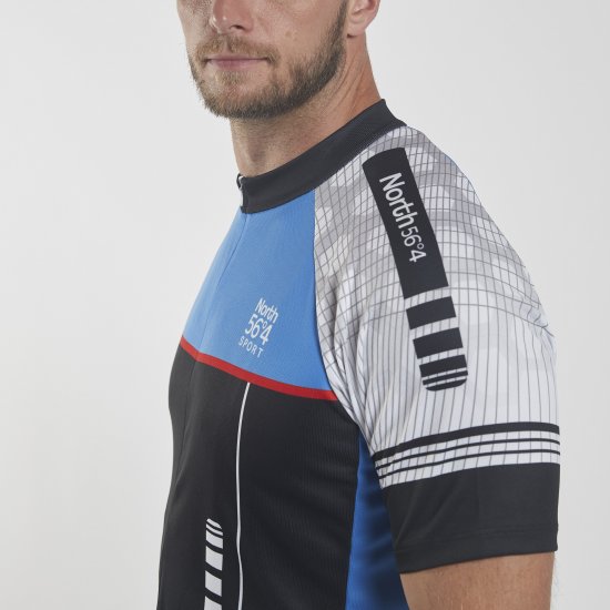 North Latitude Sport Bike T-Shirt Black TALL - Sport & outdoor - Vêtements de sport grande taille 