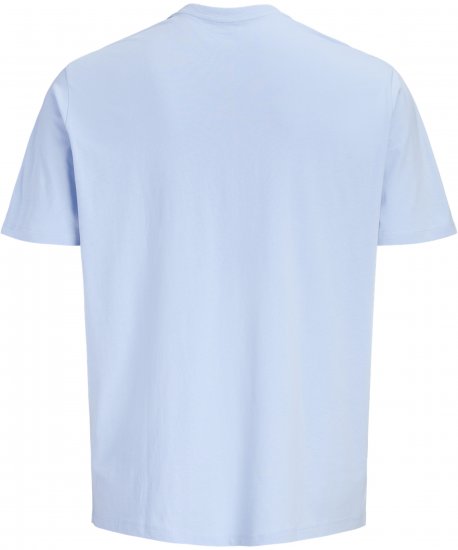 Jack & Jones Kevin T-Shirt Bleu - T-shirts - T-shirts Homme Grande Taille