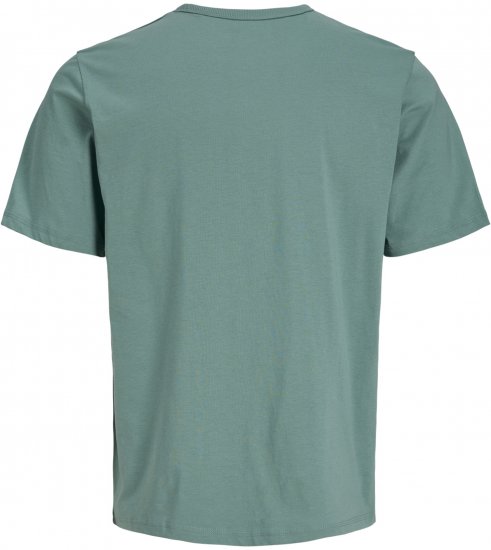 Jack & Jones College Logo Crew Neck T-Shirt Turquoise - T-shirts - T-shirts Homme Grande Taille