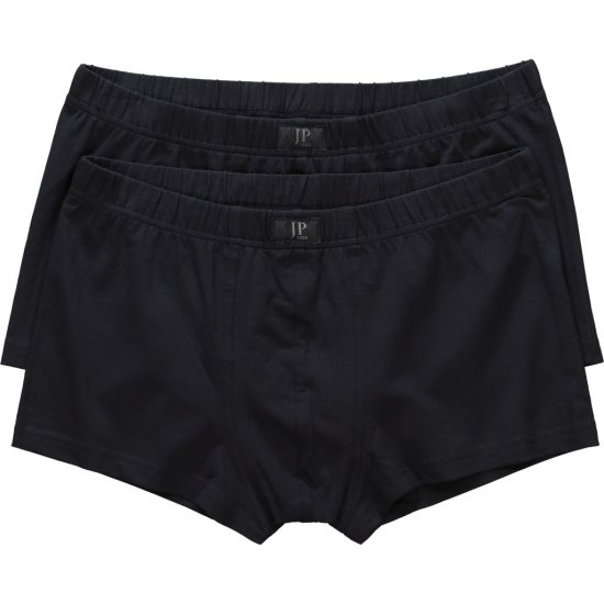 JP1880 Boxershorts OEKO-TEX 2-Pack Black - Sous-vêtements & bain - Sous-vêtements Grande Taille