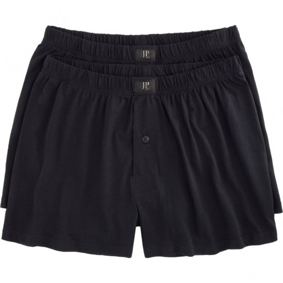 JP1880 Boxers OEKO-TEX Soft Stretch Black - Sous-vêtements & bain - Sous-vêtements Grande Taille