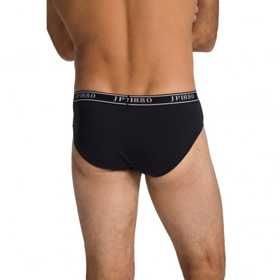 JP1880 Briefs Stretch Cotton 2-Pack Black - Sous-vêtements & bain - Sous-vêtements Grande Taille