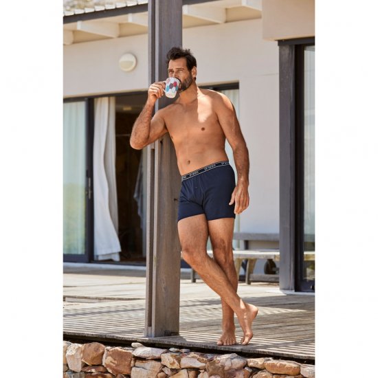 JP1880 Boxershorts FLEXNAMIC 2-Pack Blue - Sous-vêtements & bain - Sous-vêtements Grande Taille