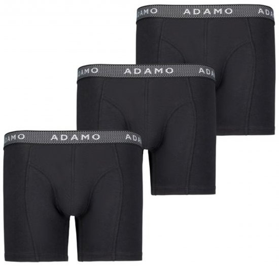 Adamo Jerry Maxi Boxers 702 Black 3-pack - Sous-vêtements & bain - Sous-vêtements Grande Taille