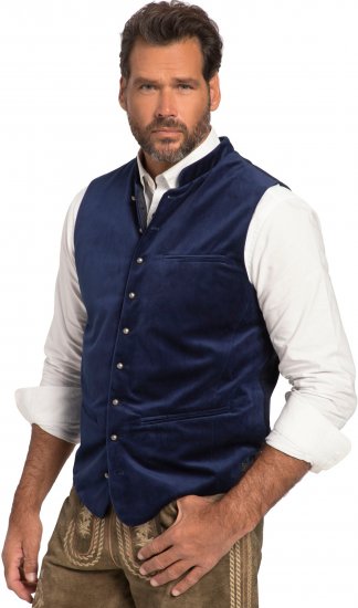 JP1880 Velvet Vest Traditional Blue - Tenues de fête - Tenues de fête – Pour célébrer avec style et confort