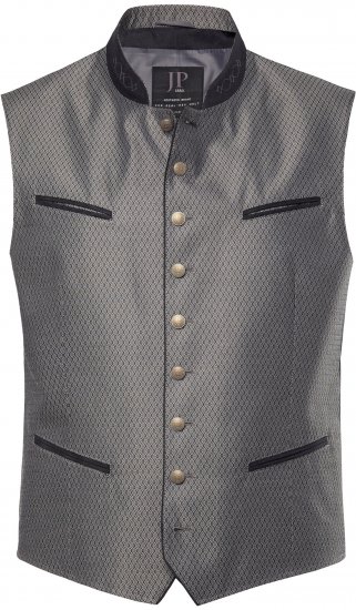 JP1880 Vest Traditional With Embroidery Silver - Tenues de fête - Tenues de fête – Pour célébrer avec style et confort