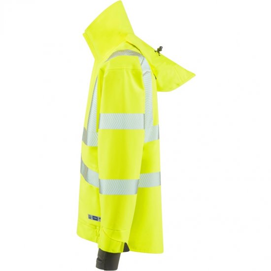 Leo Dartmoor Ecoviz 15K Performance+ Breathable Bomber Jacket Hi-Vis Yellow - Vêtements de travail - Vêtements de travail grandes tailles