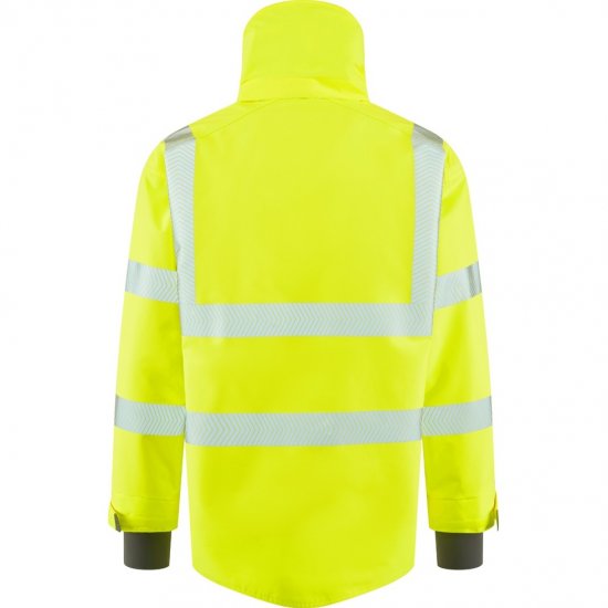 Leo Dartmoor Ecoviz 15K Performance+ Breathable Bomber Jacket Hi-Vis Yellow - Vêtements de travail - Vêtements de travail grandes tailles