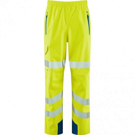 Leo Lundy Ltec 20K High Performance Breathable Waterproof Ov Hi-Vis Yellow - Vêtements de travail - Vêtements de travail grandes tailles