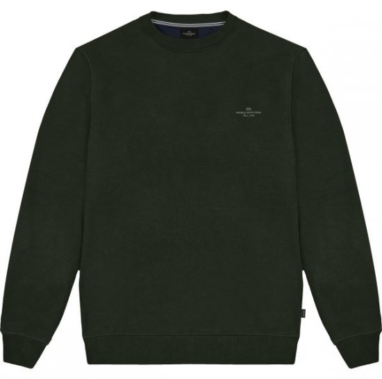 Double Outfitters MTOP-1141 Sweat-shirt Vert foncé - Sweatshirts & hoodies - Sweatshirts/Hoodies grande taille homme