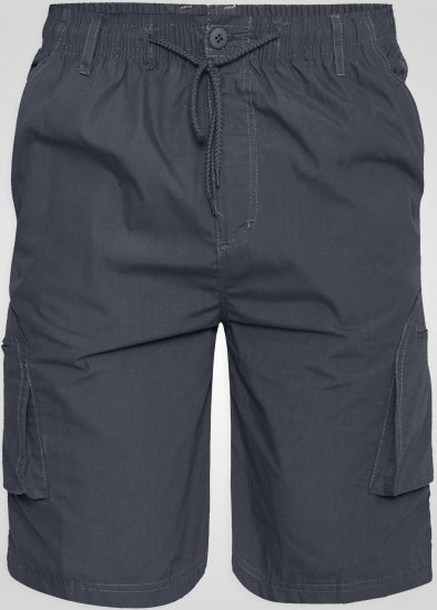 D555 Nick Short Cargo avec Taille Élastique Gris - Shorts - Shorts hommes grande taille