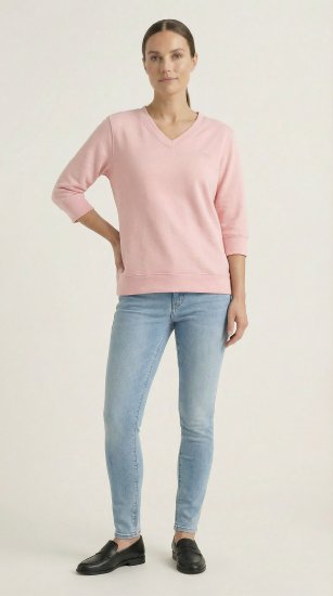 Nora Mikken GELINA Sweater Peach Whip - VÊTEMENTS FEMME XS-XXL - 