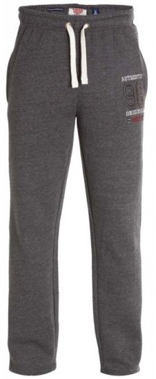D555 Portland Sweatpants Charcoal - Pantalons/shorts de survêtement - Survêtement/jogging grandes tailles