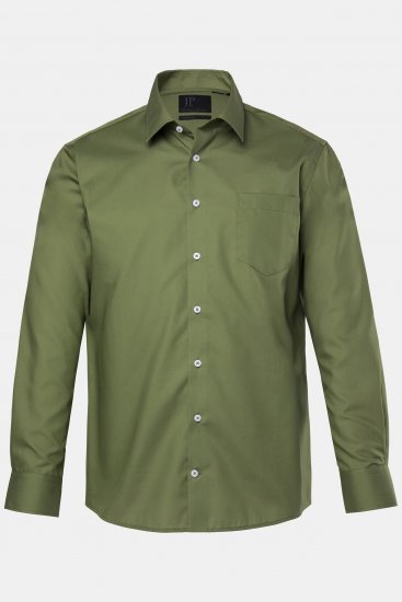 JP1880 Shirt Business Long Sleeve Green - Chemises - Chemises Grandes Tailles Hommes