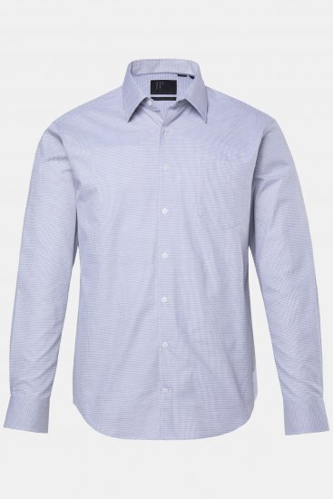 JP1880 Business Shirt Long Sleeve Two-Tone Grey - Chemises - Chemises Grandes Tailles Hommes