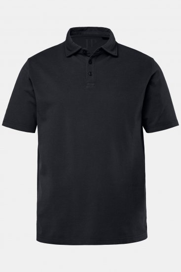 JP1880 Polo Shirt Pique Vintage Black - Polos - Polos homme grande taille