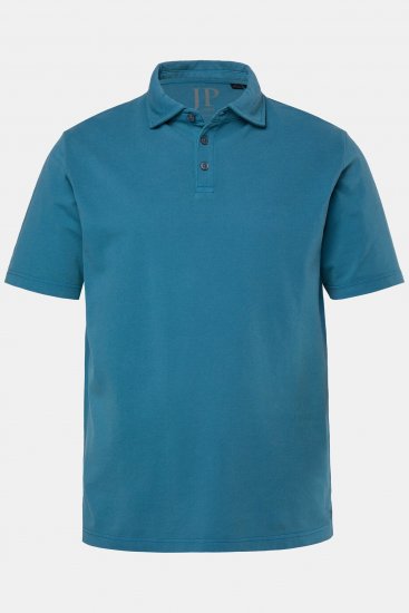 JP1880 Polo Shirt Short Sleeve Pique VIntage Teal - Polos - Polos homme grande taille