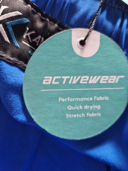 Kam Jeans AP004 Active Performance Shorts Royal Blue - Pantalons/shorts de survêtement - Survêtement/jogging grandes tailles