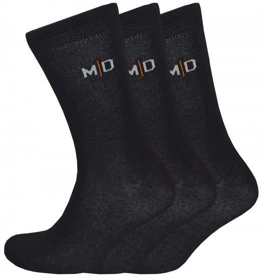 Motley Denim 3-pack Socks Black - Sous-vêtements & bain - Sous-vêtements Grande Taille