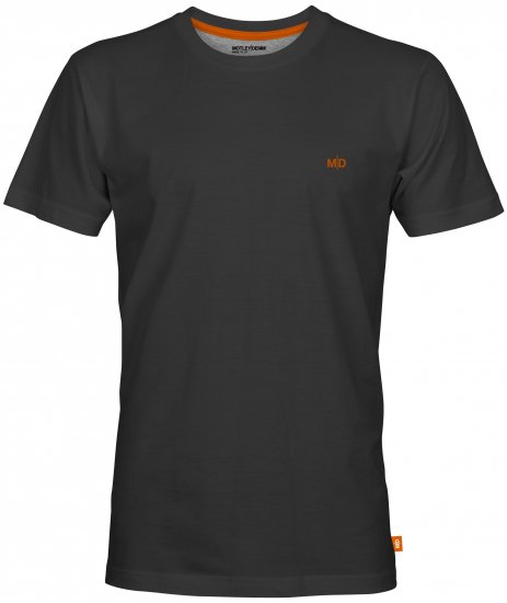 Motley Denim Stockholm T-shirt Charcoal - T-shirts - T-shirts Homme Grande Taille