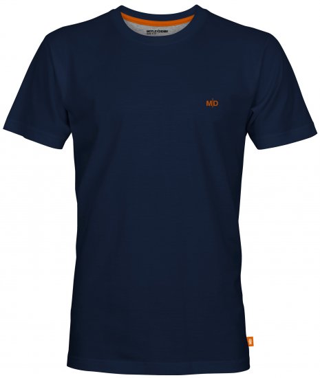 Motley Denim Stockholm T-shirt Navy - T-shirts - T-shirts Homme Grande Taille