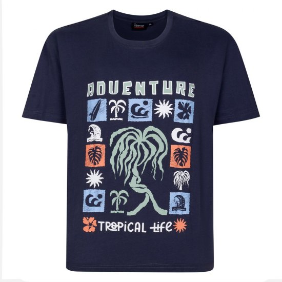 Espionage T448 T-shirts Imprimés Lot de 4 Assorti - T-shirts - T-shirts Homme Grande Taille