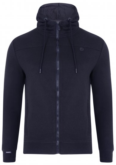 Kangol Terrain Hoodie Navy - Sweatshirts & hoodies - Sweatshirts/Hoodies grande taille homme