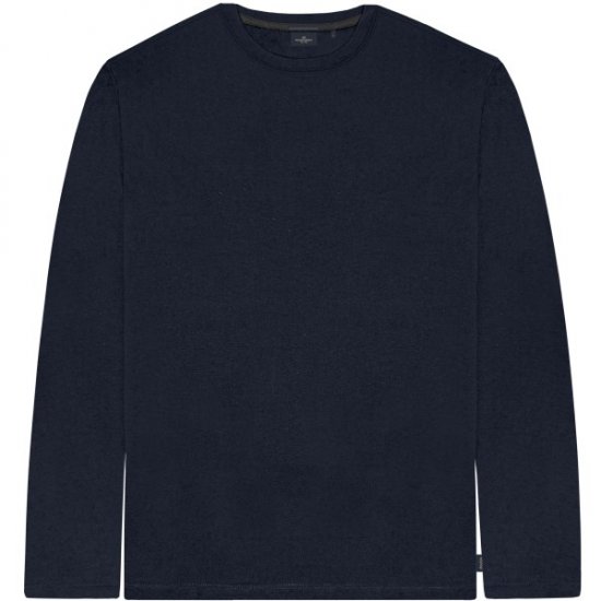 Double Outfitters TS-9170 Long Sleeve T-Shirt Navy - T-shirts - T-shirts Homme Grande Taille