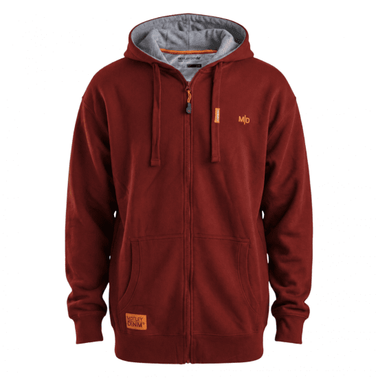 Motley Denim Copenhagen Hoodie Red - Sweatshirts & hoodies - Sweatshirts/Hoodies grande taille homme
