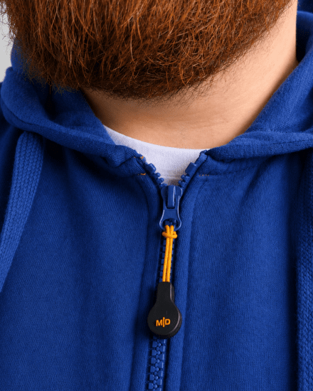 Motley Denim Copenhagen Hoodie Royal Blue - Sweatshirts & hoodies - Sweatshirts/Hoodies grande taille homme