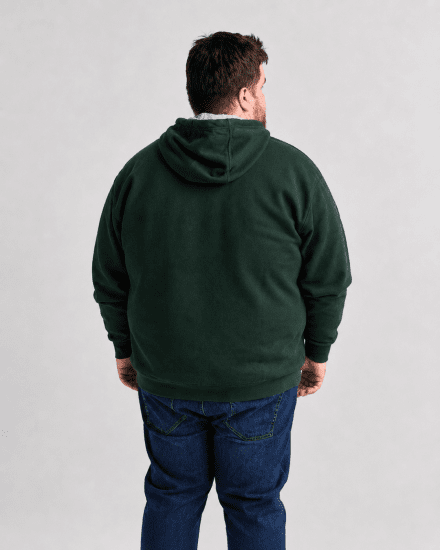 Motley Denim Copenhagen Hoodie Racing Green - Sweatshirts & hoodies - Sweatshirts/Hoodies grande taille homme