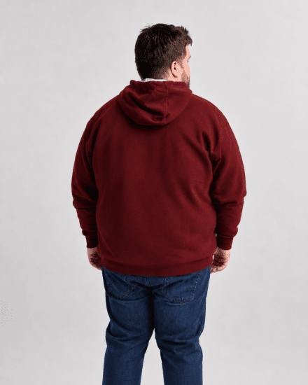 Motley Denim Copenhagen Hoodie Red - Sweatshirts & hoodies - Sweatshirts/Hoodies grande taille homme