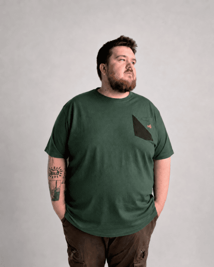 Motley Denim Milan T-shirt Vert racing - T-shirts - T-shirts Homme Grande Taille