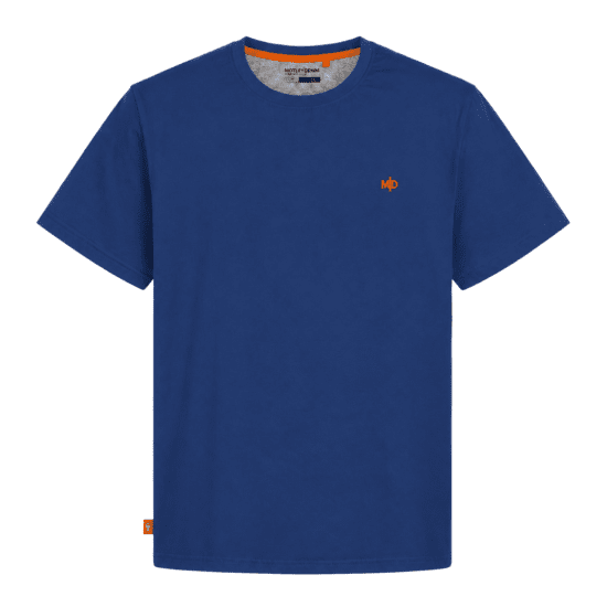 Motley Denim Stockholm T-shirt Royal Blue - T-shirts - T-shirts Homme Grande Taille
